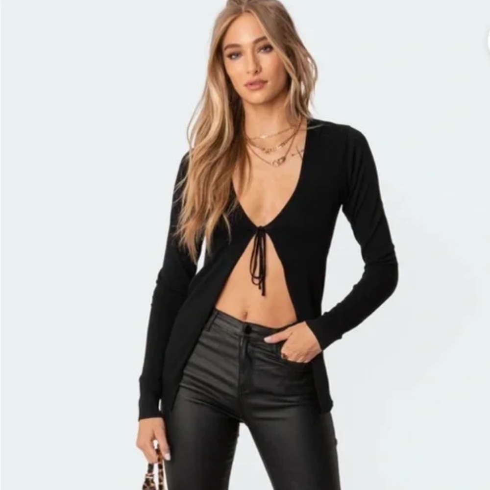 Slate Janet Howard Elegant Black Women's Top